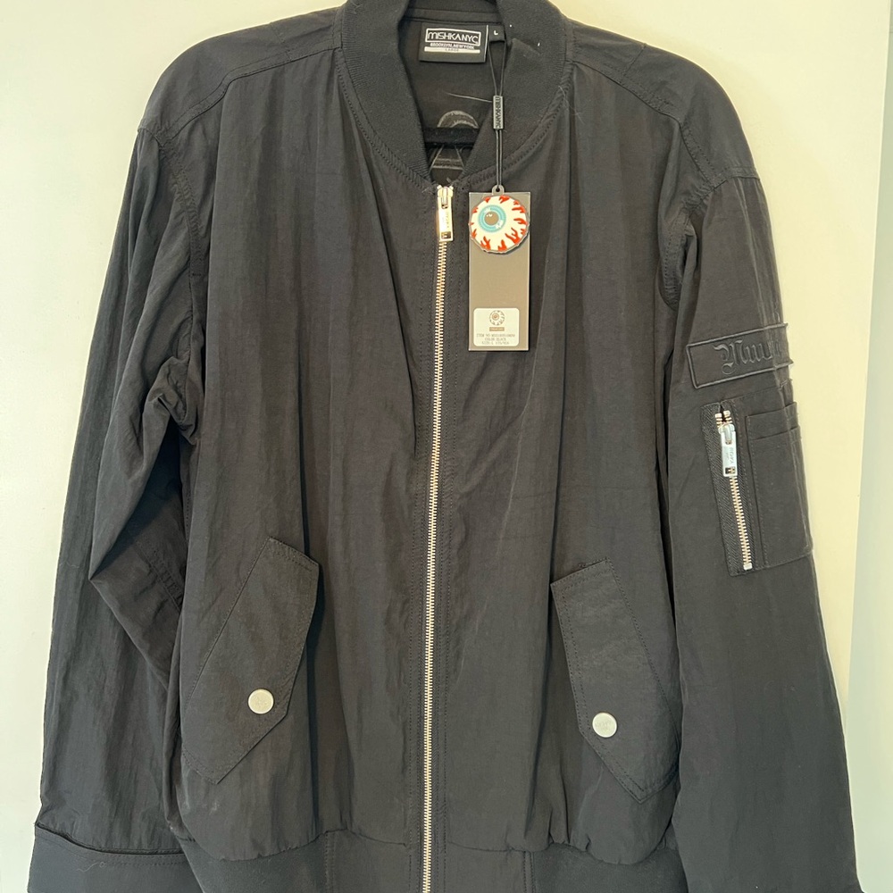 Mishka Black Death Adders Bomber Jacket
